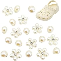 12 Pièces Accessoires Décoratifs Pour Chaussures - Strass, Camélias, Perles - DIY Pour Sandales, Sacs, Bracelets