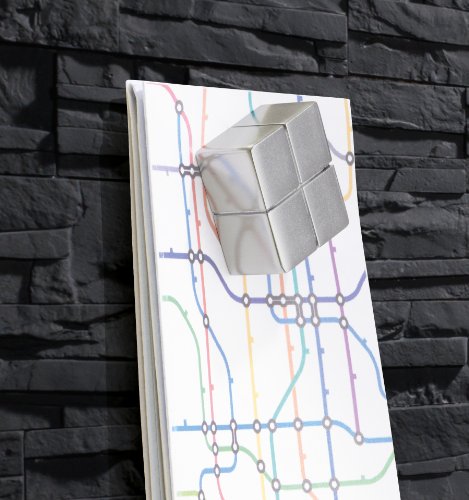 Sigel GL149 Glas-Magnetboard / Magnettafel artverum Schiefer-Stone, 91 x 46 cm – weitere Designs/Größen - 8