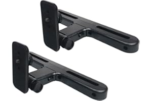 KALLAK Auto-Kopfstützenhalterung für Tragbare DVD-Player mit Zwei Bildschirmen, 2 Halterungen für WONNIE/NAVISKAUTO/Sylvania Doppelbildschirm-DVD-Playern, Winkelverstellbare Kopfstütze