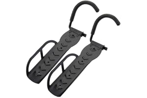 TAHA ® 2X-STEEL BICYCLE STORAGE WALL MOUNTED MOUNT HOOK RACK HOLDER HANGER STAND UKDC