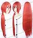 Produktbild Playcosland Cosplay Rurouni Kenshin Himura Kenshin Red Long Cosplay Heat Resistant Wig by Playcosland
