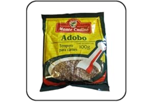 QUMIR Adobo Monte Cudine Tempero para Carnes Mezcla Especias deshidratadas Uruguay 4 Unidades de 100 grs cada una