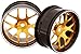 Produktbild Corvette GT2, CNC Alu-Felgen (gold/schwarz) rz)