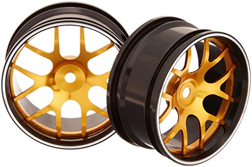 Preisvergleich Produktbild Corvette GT2, CNC Alu-Felgen (gold / schwarz) rz)