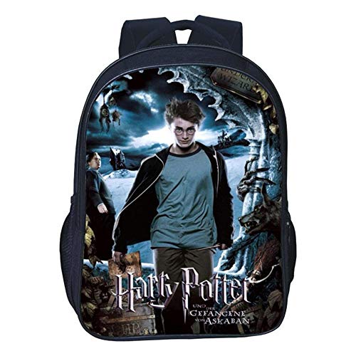 WSX Zaino per Bambini Stampato in 3D Ragazzi E Ragazze Zaini per Scuola A Doppio Strato da 16 Pollici Zaini Casual da Giorno Avengers Mochila,B-40 * 30 * 16cm