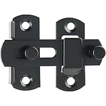 Maniglie Per Porte Scorrevoli 4 Pezzi - Nero, Acciaio, Con Viti, Per Armadi E Mobili - 18x2.5cm - Foto 9