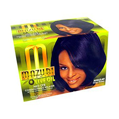 Mazuri Olive oil No-Lye Conditioning Hair Relaxer Regular