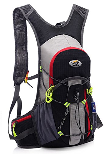 Preisvergleich Produktbild LOUHH 8L Reitrucksack Im Freien Ultraleichter Mountainbike Rennrad Reitrucksack,Black