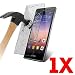 Produktbild P8 LITE - SET 1X - Film Panzerglas Glas Schutzglas Hartglas für HUAWEI ASCEND P8 LITE 5.0 - Wi-Fi Lte 4G Dual Sim 2,5D 9H Panzerfolie Schutz Folie Tempered Glass Touch Display + 1 trockenen Tuch + 1 feuchtes Tuch + Kunststoffverpackungen