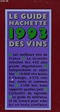 Image de Le guide hachette 1993 des vins