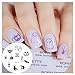 Halloween Witch Nail Art Stamp Template Image Plate BORN PRETTY BP81