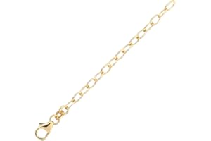 Jobo Damen Verlängerungskette 333 Gold Gelbgold 7 cm Karabiner Kettenverlängerung