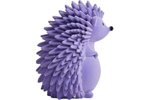 NENBOLEC Figura Escultura Erizo Decorativa Estatua Reina Animale Regalo Violeta 16cm