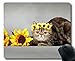 Produktbild Mäusematte, Haustier-Sonnenblumenkatze-Mausunterlage, Mäusematte für Computer cat204