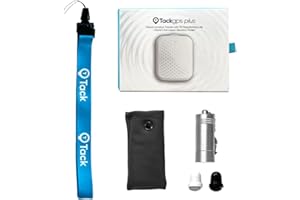 TackGPS Plus - Lowest Monthly fee & 30 Days Battery Life - Child, Dog, Cat, Elderly, Dementia, Car, Bike, Asset tracking. GPS + WiFi Positioning + Indoor Elevation Finder (TackGPS Plus Care Bundle)