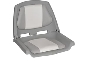 Oceansouth Asiento Plegable de Pescador (Gris/Blanco)