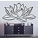Produktbild Lotus Vinyl Wand Zitat Aufkleber Wohnzimmer Schlafzimmer Ritual Symbo Aufkleber Dekoration Kunst Poster Wandbild 42X74 Cm