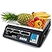 Produktbild Sanda elektronische Kommerzielle Waage für Obst und Gemüse bis 40 kg (5/5 g) mit Berechnung, Preis und Sicherheits-Akku