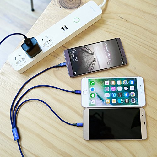 C  ble Multi Chargeur Cable Multi USB USB Type C C  ble  Baseus 3 en 1 Universel USB 3 0 C  ble avec Micro USB  Cable USB Type C  Cable lightning Comp