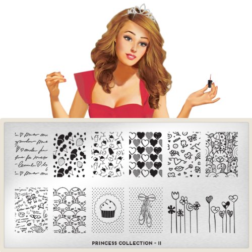 MoYou-London Nail Art Image Plate Princess Collection - 11