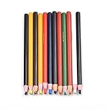 Peel-off Grease pencil 12 pcs Peel Off marcador de China lápices de grasa para gamuza de madera Metal cera grasa, color morado