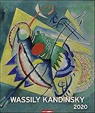 Wassily Kandinsky Edition. Wandkalender 2020. Monatskalendarium. Spiralbindung. Format 46 x 55 cm by 