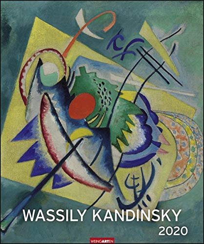 Wassily Kandinsky Edition. Wandkalender 2020. Monatskalendarium. Spiralbindung. Format 46 x 55 cm