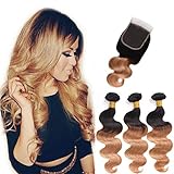♥100% Brazilian Ombre Human Hair, No Shedding, No Tangles, Soft, Thick and Clean. Can be Restyled by the Professional Hairstylist, But Please Make Sure to Avoid Too High Temperature