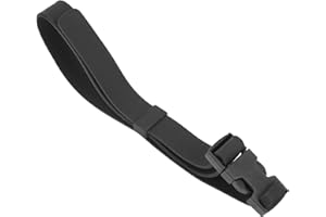 Agatige Diving Knife Straps, Quick Release Universal Fins Straps, High Elasticity Rubber Knife Bands Adjustable Snorkeling Replacement Knife Strap with ABS Button for Diving, Free Diving