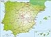 Produktbild Poster-Bild 120 x 90 cm: "Spanien Portugal 1:4.3 Mio", Bild auf Poster