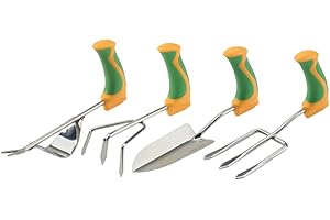 Easi-Grip® Ergonomic Garden Tool for Restricted People Who Want to Work in the Garden - in Various Designs and Lengths - Gardening, Raised Bed (Short, Set)