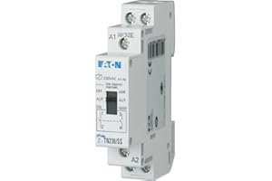 EATON Z-TN230/SS - RELAIS AVEC PRESELECTION - Blanc - 1 MODULE - 20 A - 230V AC - 50 HZ - 2 CONTACTS A FERMETURE