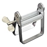 2 Pack Silver Practical Toothpaste Squeezer Big Tube Squeezer Simple Design Home & Barbershop use