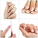 Anself 3Pcs Glass Nail File Bit Crystal Nail Sanding Buffing Tool 3 Sizes