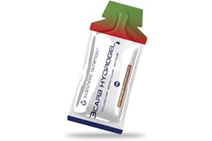 MST SCIENTIFFIC NUTRITION Scientiffic Nutrition - 3Carb Hydrogel, Gel Energético con 3 Tipos de Carbohidratos, Geles Energéticos Ciclismo, Running y Deportes Exigentes, Fácil Digestión, Sabor Fresa - Kiwi - 1 unidad 45g