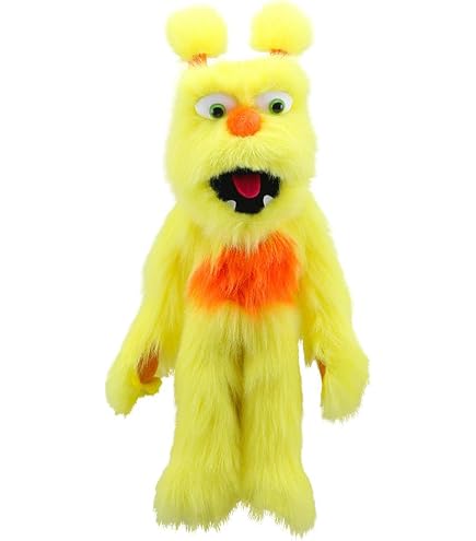The Puppet Company Baby Mosters Marionnette à main Monstre Orange