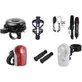 Bicycle Accessory Set 7 Piece Bicycle Ornament Set Multi Color