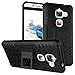 Price comparison product image SMTR LeEco Le Max 2 (Letv Le Max 2) (5.7") Case Built-in Kickstand Hybrid Armor Case Detachable 2 in 1 Shockproof Tough Rugged Dual-Layer Case Cover for LeEco Le Max 2 - Black