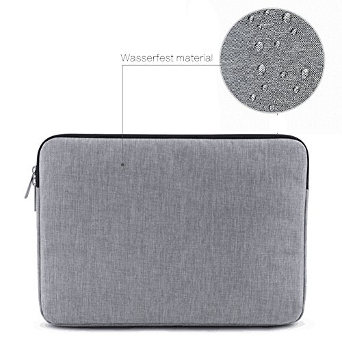 MojiDecor 15-15,6 Zoll Laptop Hülle Sleeve Tasche wasserdichte Notebooktasche stoßfest Schutzhülle MacBook Pro/ Air/ Acer/ Asus/ HP/ Samsung/ Dell/ Fujitsu/ Lenovo - 3