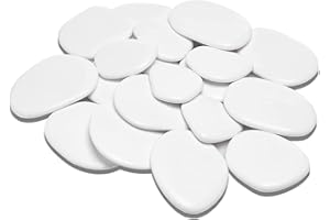 Kalapanta - Duże plastikowe kamienie do malowania (Ø 5-8 cm | ok. 45 sztuk)