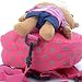 Babyhugs® Kids Walker Safety Harness Back pack with detachable soft toy Reins - Pink Bag with Cute Stripes Teddy Bear