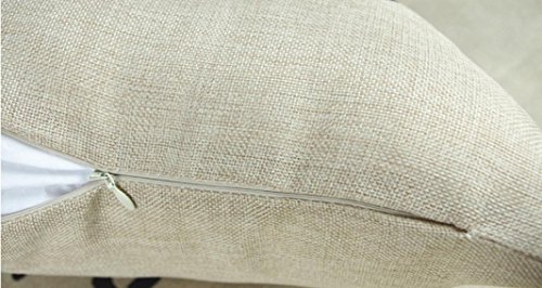 Sunnywill Leinen dekorative Kissen Abdeckungen Vintage Skull Throw Pillow Cases für Sofa ( Kissen ist nicht inbegriffen ) - 3