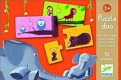 djeco puzzle duo maman et bébé