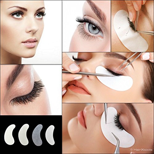 100 Paar Augenpads Eye Pads Profi Augen Gel Patch mit Dynamische Passform für Wimpernverlängerung Eye Extensions Augenwimper Beauty, Fusselfrei - 6