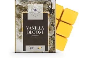 miscentia Duftwachswürfel - Duftwachs für Duftlampe, Teelicht, elektrisch, Geschenkidee, Wax melts, aus Sojawachs, plastikfrei und vegan… (Vanilla Bloom)