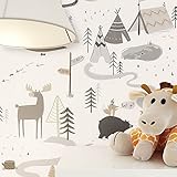 kinderzimmer tapete wald VIELFÄLTIG EINSETZBAR: Durch die vielen Kombinationsmöglichkeiten können Sie für jedes Zimmer die passende Optik wählen. Alle passenden Muster sind direkt hier aufgeführt und bestellbar