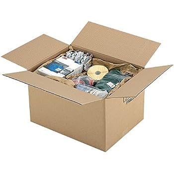Scatole Per Spedizioni Mottola - 25 Pezzi 34.5x26.5x10.5 Cm, Fustellate Automontanti Colore Avana