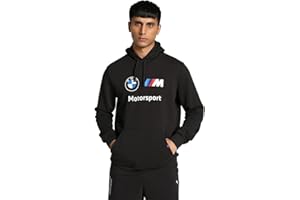PUMA BMW M Motorsport Essentials Fleece Hoodie Sudadera con Capucha Hombre