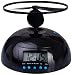 Produktbild Digitalwecker mit Fliegendem Propeller - Schwarz "Helicopter" Design - Gadget Wecker als Geschenkidee - Grinscard