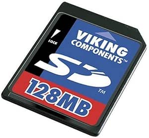 Viking 128MB Secure Digital Flash Memory Card (MLC)